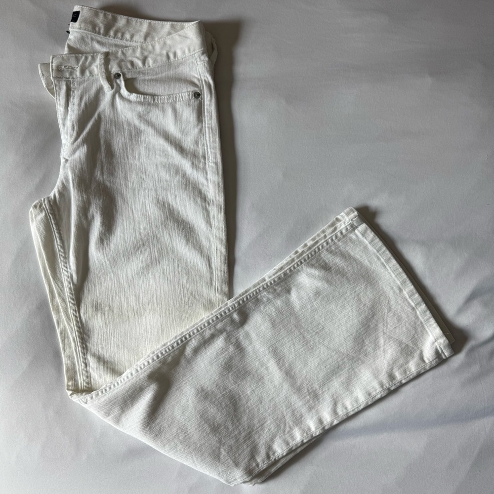 Banana Republic White Denim Jeans